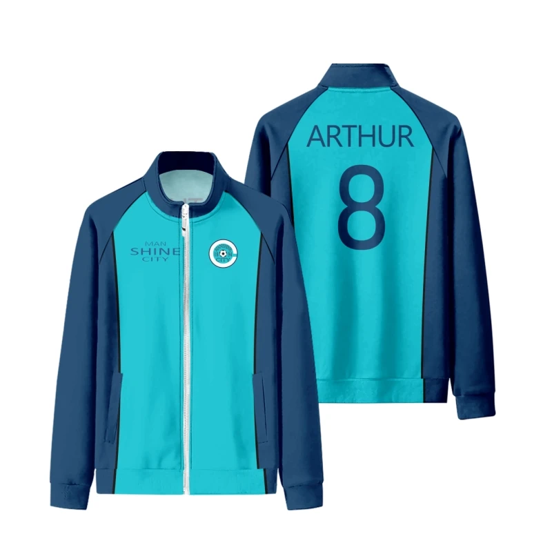 

Blue Lock Manshine City Anime Cosplay Costume Reo Nagi Bachira Isagi Chigiri Football Jersey School Uniform Soccer Jakets