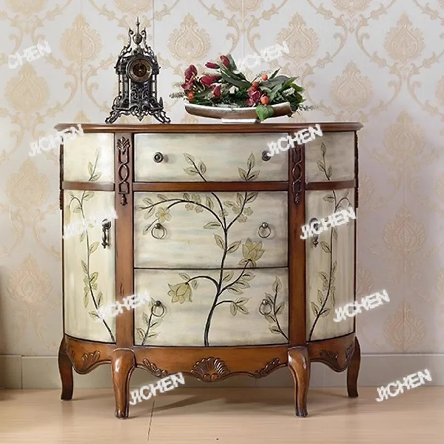 

Комод из массива дерева JC Light в современном стиле, шкафы для хранения в спальне, шкафы для хранения в гостиной, дизайнерские модели для комнат