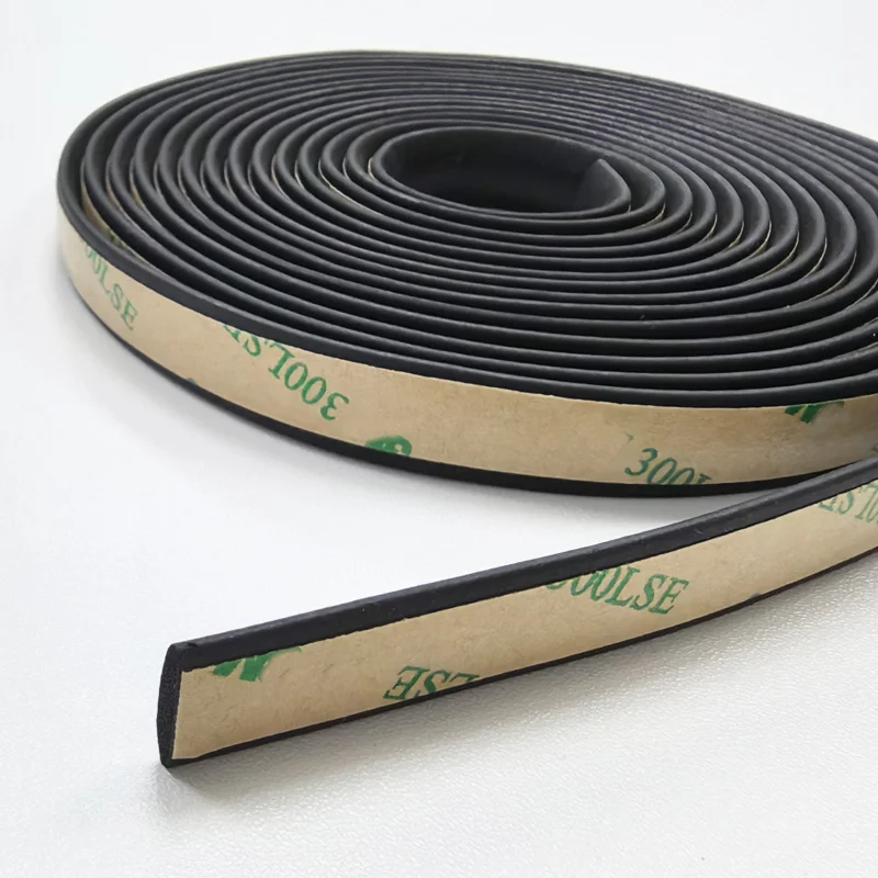KAHNOS-sellador de goma para ventana de coche, tiras selladas triangulares para techo solar, embellecedor de sello para parabrisas delantero y