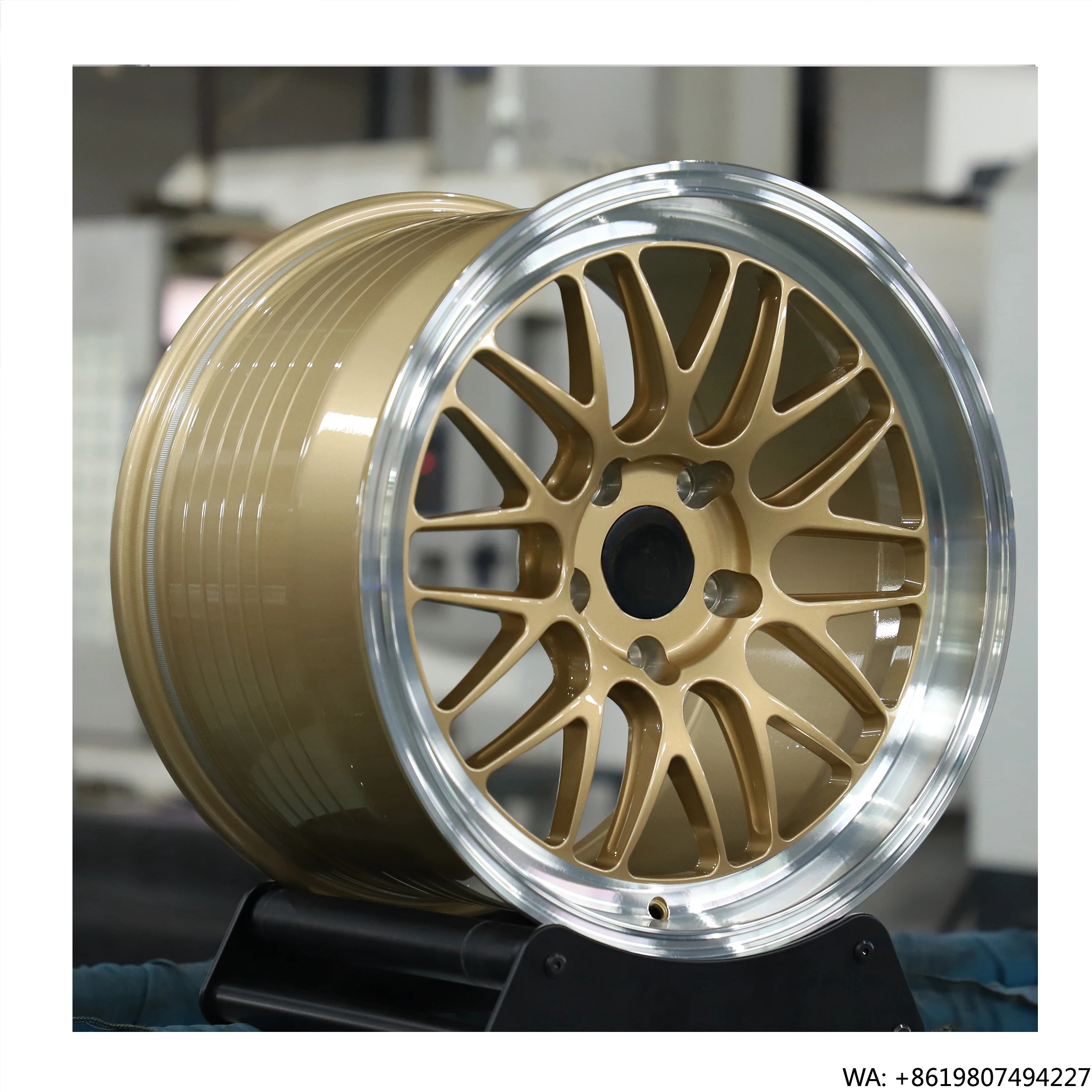 

ML-10RT Fully Forged 6061-T6 Aluminum New for Passenger Car Wheels 5x114.3 5x112 Side-Milled Spokes & Reduced Weight