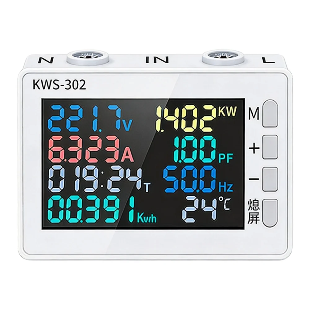 Meter Electricity Meter Easier Operation Electric Energy Factory Assembly Lines Frequency Hotels Rental Apartments