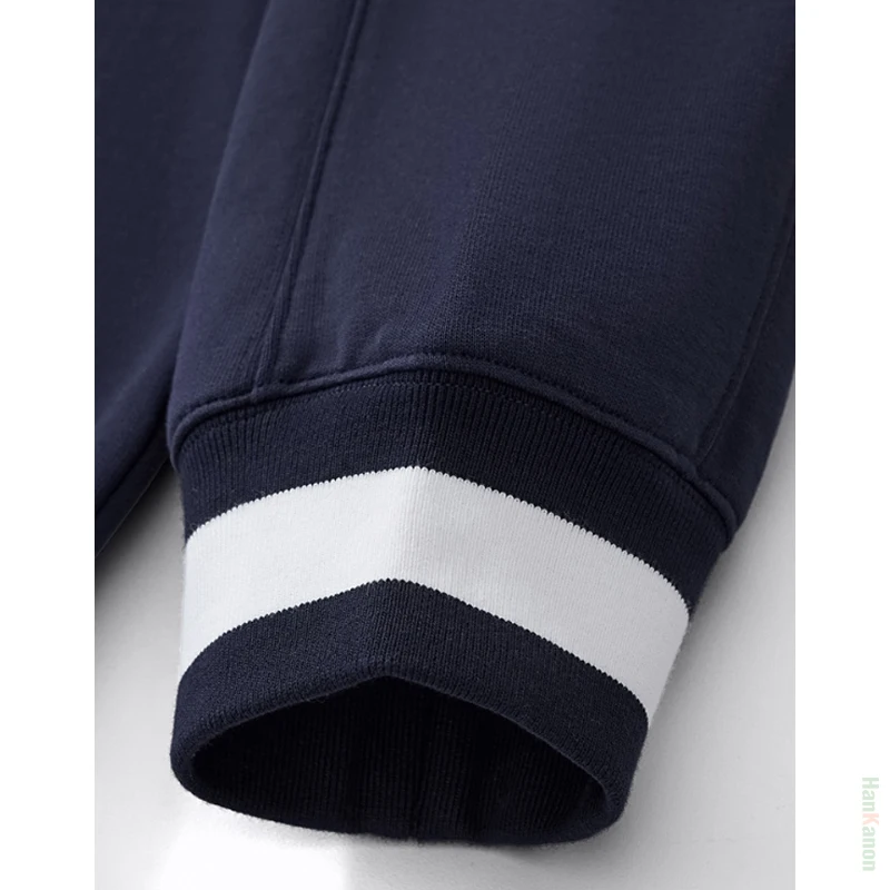 سويت شيرت رجالي من القطن الخالص برقبة على شكل حرف V 100% قطن عالي الجودة يسمح بمرور الهواء، تي شيرت فضفاض غير رسمي #5