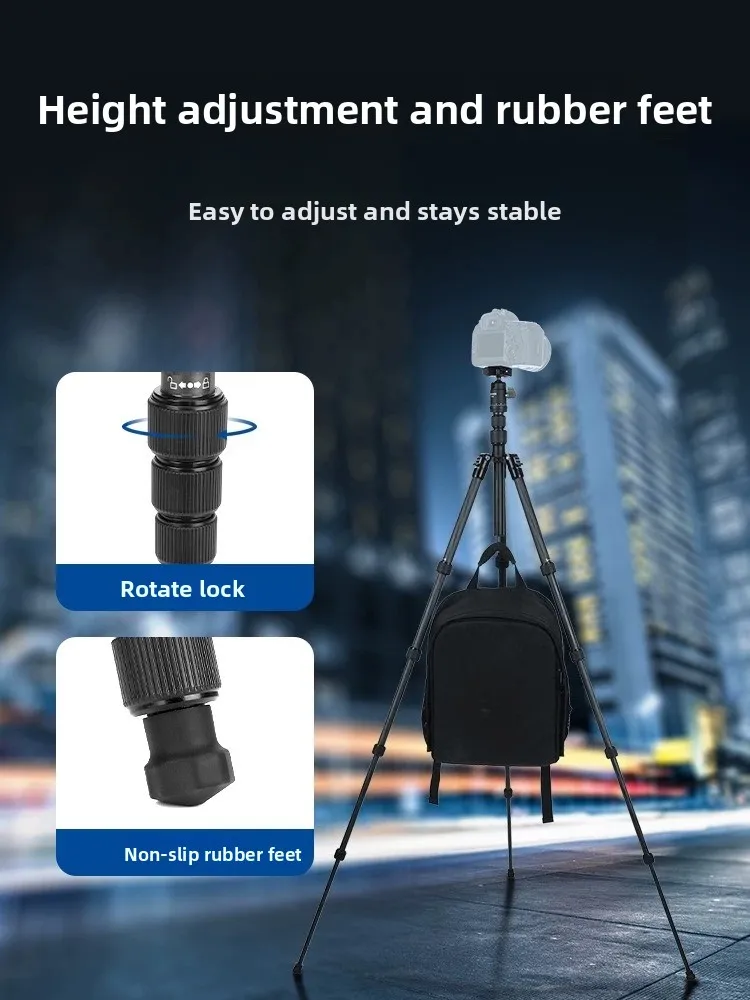 SLR camera bracket tripod carbon fiber professional shooting with 360 degree spherical gimbal