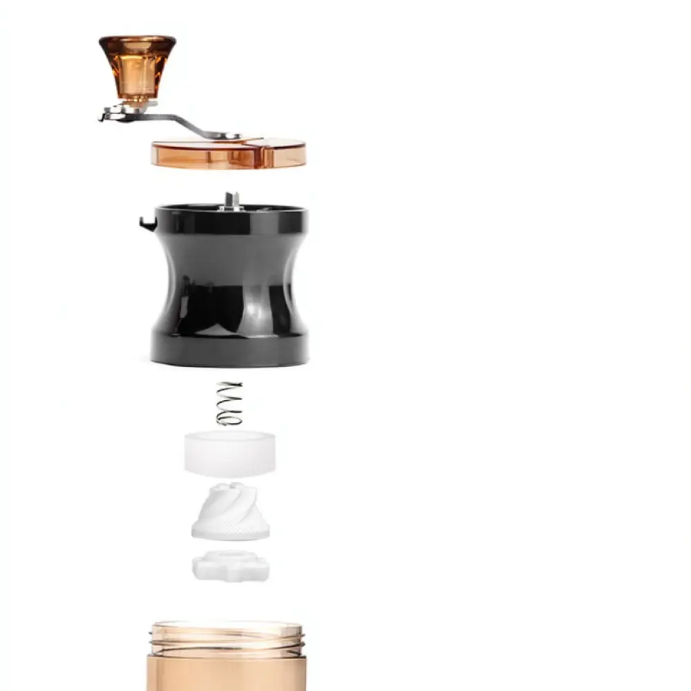 Hand Operated Coffee Grinder Compact Manual Burr Mill For Kitchen Travel Camping Home Brewing Coffee Bean Grinder