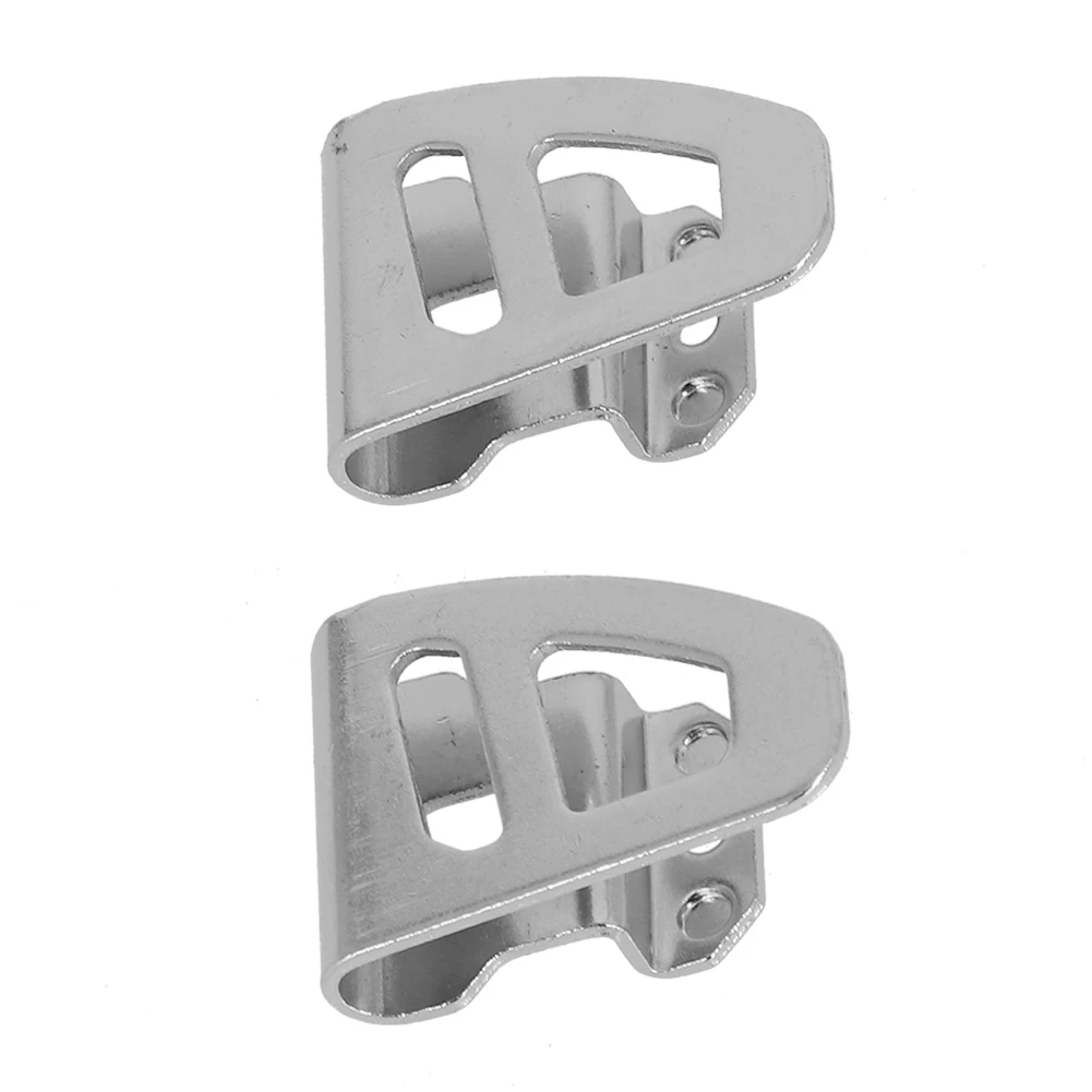 2pcs Waist Buckle Belt Clip Hooks With Screw For 18V 2604-22CT 2604-20 Square Impact Wrench Hammer Drill Accessories