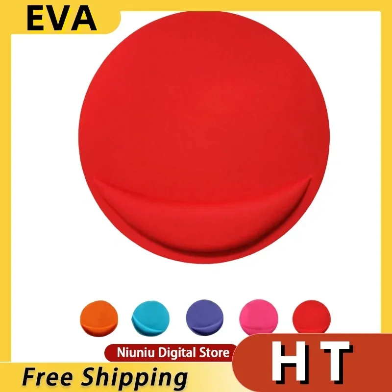 Eva Wrist Mouse Pad Environmentally Friendly Foam Eva Wrist Pad Solid Color Comfortable Gaming Ergonomic Computer Mouse Pad