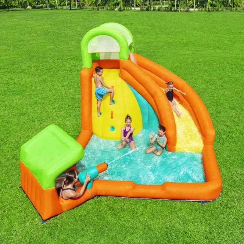 Factory Direct 2026 Naughty Castle Amusement Park Slide Inflatable Castle Large Children's Inflatable Park