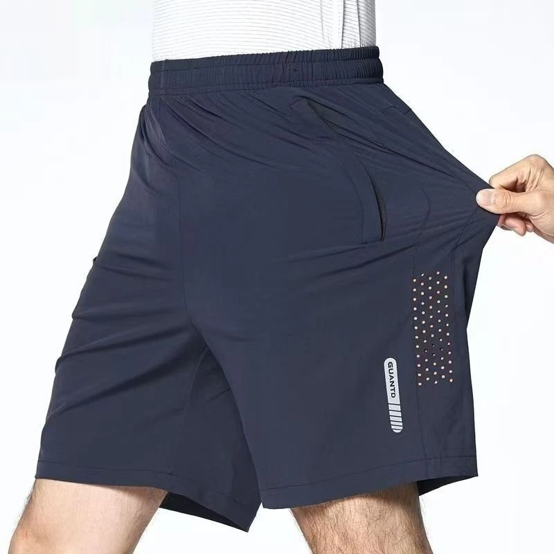 

Men Quick Dry Sports Shorts Elastic Waist Training Jogging Shorts Breathable Summer Running Fitness Casual Short Pants For Men