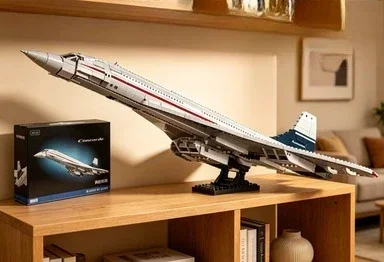 Bandai 10318 Airbus Concorde 2083PCS Building Blocks Gifts Party Supplies compatible with LEGO bricks