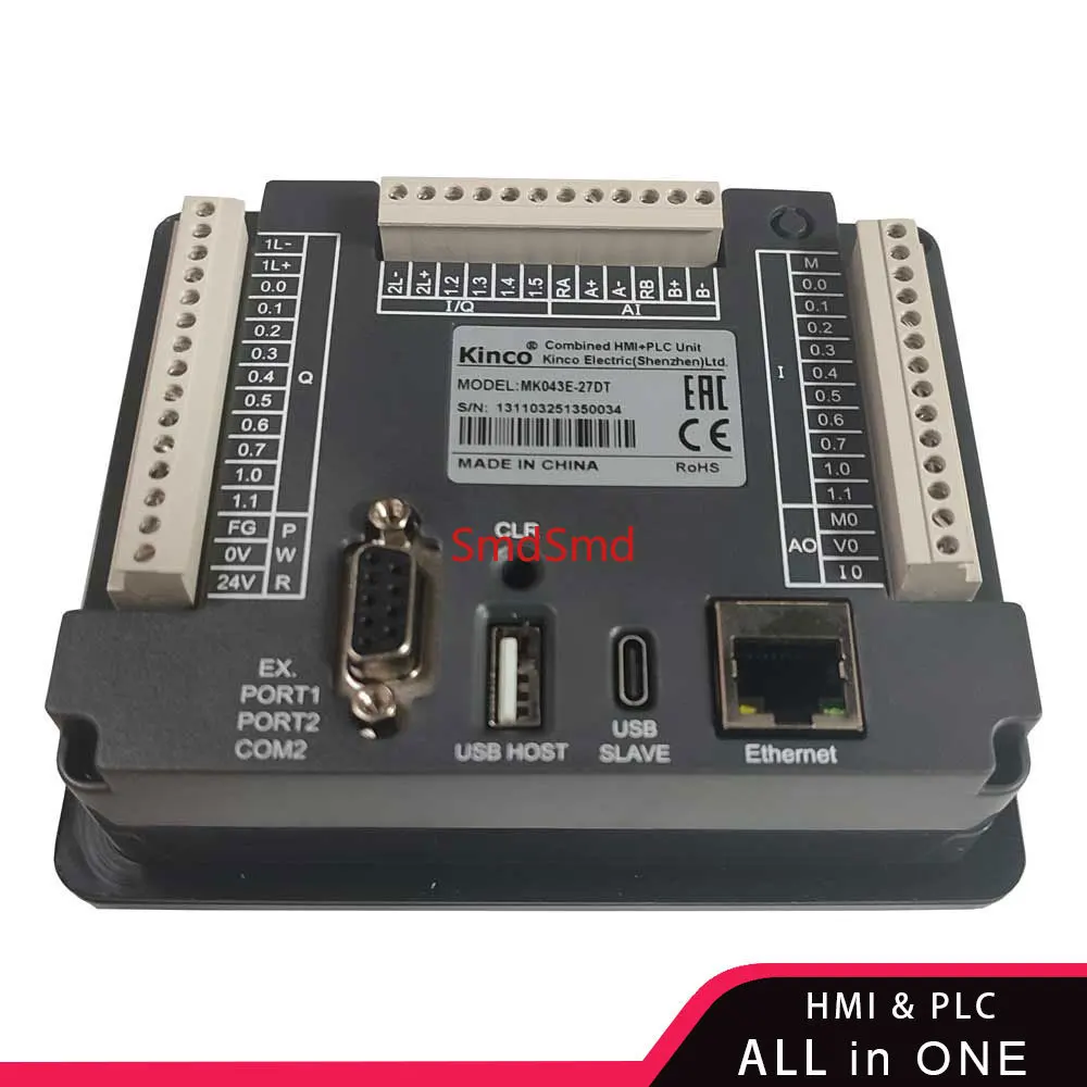 MK070 MK070E 33DT 32DX 7 Inch PLC HMI All in One MK043 MK43E MK043E 20DT With Programmable Controller Integrated Panel