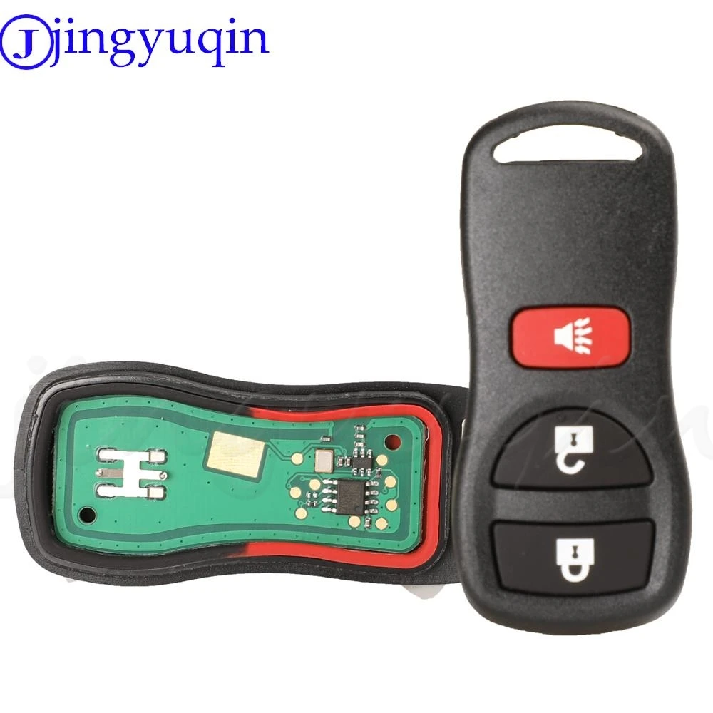 Jingyuqin-llave remota de coche, 315/433MHZ para Infiniti/Nissan Frontier Murano Armada Pathfinder Versa Altima Maxima Xterra KBRASTU15