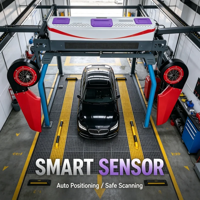 Factory Direct Supply 360 Touch‑Free Automatic Car Wash System Intelligent Vehicle Cleaning Machine For Commercial Use