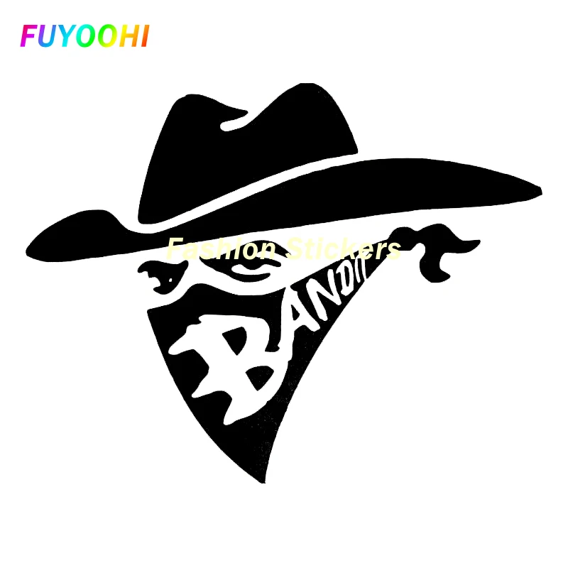 

FUYOOHI внешние/защитные модные наклейки бандит с наклейкой-банданой виниловая наклейка клейкий оконный бампер виниловая наклейка графическая