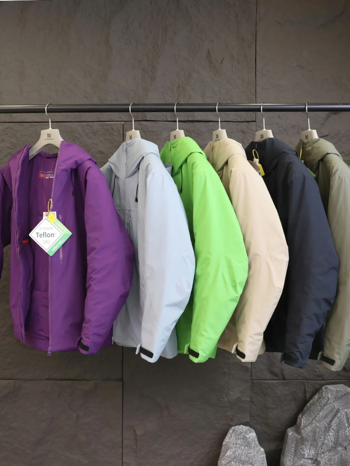 

Мужская повседневная легкая хлопковая куртка с капюшоном Jaet 2024, осень-зима, уличная модная городская водонепроницаемая ветрозащитная дышащая куртка