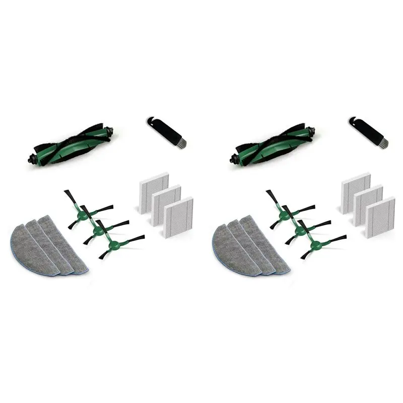 

A84X-2 Set For Irobot Roomba Combo Essential Y0112 Robot Vacuum Cleaner Hepa Filter Main Side Brush Mop Cloth Spare Parts
