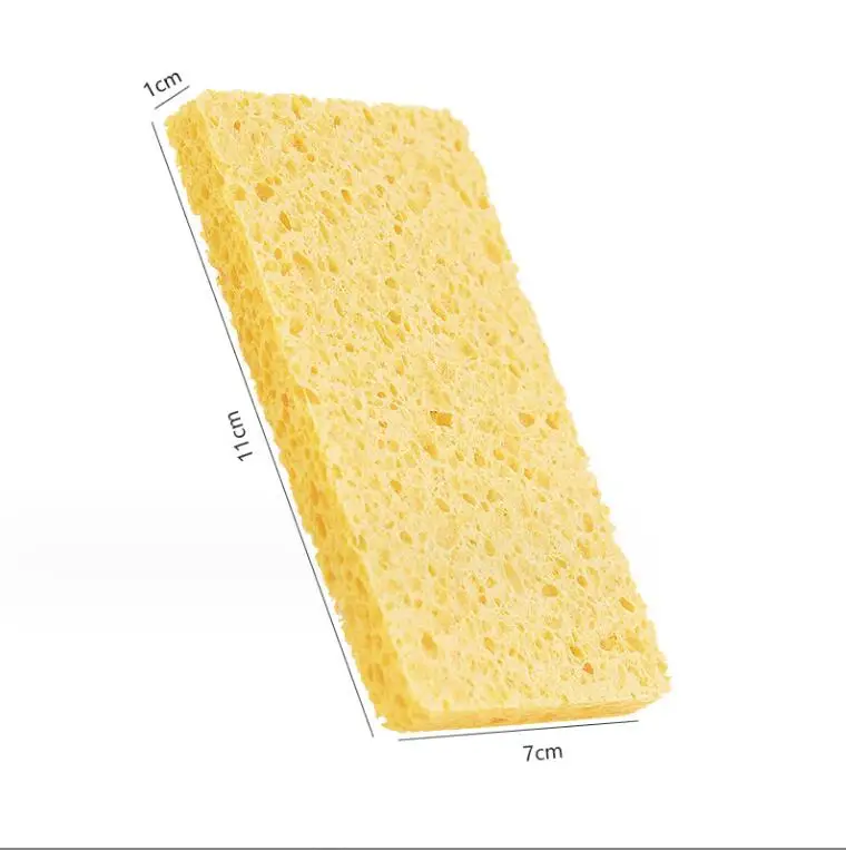 Wood Pulp Cotton Soft Dishwashing Sponge Scouring Pad Household Brush Pot Dishwashing Block Kitchen Cleaning S1504