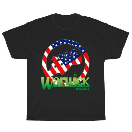 Warwick Bass Guitars Logo 2 American Men's T-Shirt Funny Size S to 5XL
