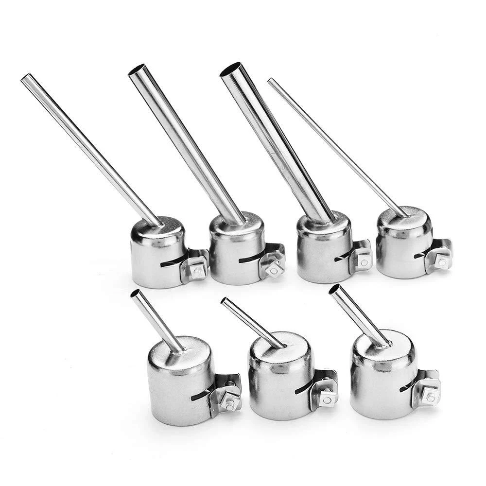 

850 852 Hot Air Gun Nozzle, Extended 45-degree Inclined Air Nozzle, Welding Tool Round Air Outlet Nozzle