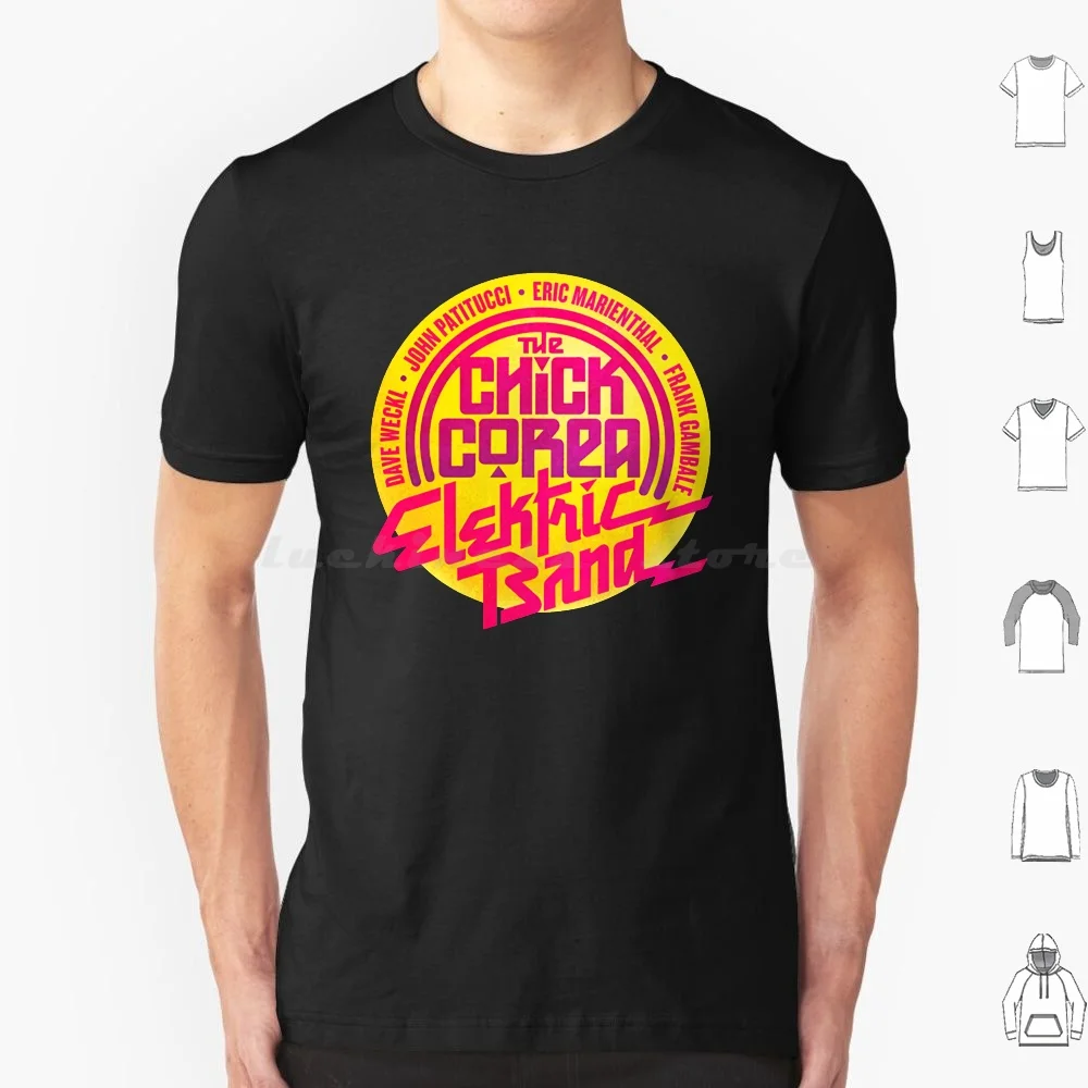 Electric Band Gelbes T-Shirt 6xl Baumwolle Cooles T-Shirt In Memoriam Chick Corea Chick Corea verfügte über einen legendären Jazz-Keyboardisten