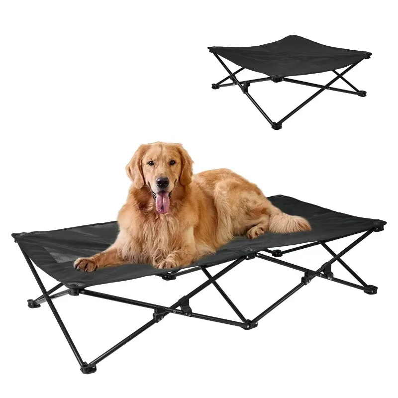 

Pet Camp Bed for All Seasons Cats and Dogs Hanging Moisture-proof Camp Bed Breathable Portable Pet Bed