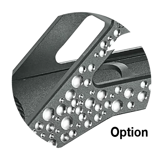 High compression extruded  aluminum material, Surface Aerodynamics,  Golf Concave Design INLINE SKATE  FRAME