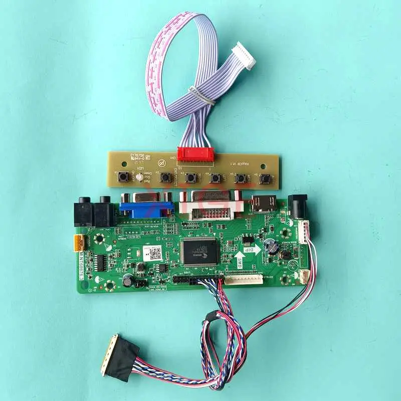 

Комплект «сделай сам» для B156HTN03.2 B156HTN03.3 совместимый с HDMI экран ноутбука 40-Pin LVDS VGA DVI 1920x1080 15,6 "плата контроллера драйвера
