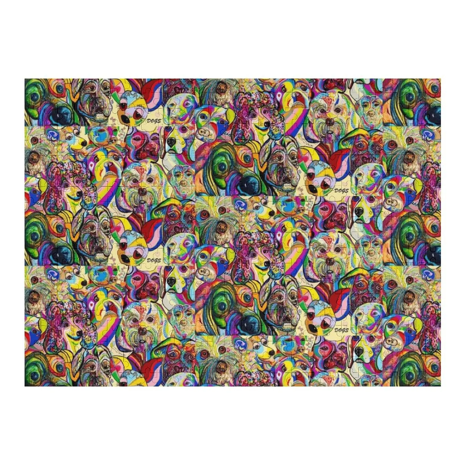 

Dogs, Dogs, DOGS! Jigsaw Puzzle Woods For Adults Wooden Animal Puzzle