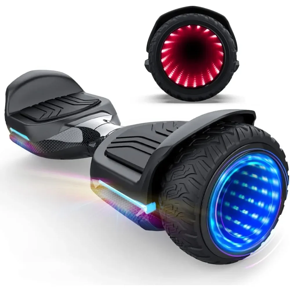 T581 Hoverboard, Self Balancing Scooter with Music Speaker App, 6.5 Inch Swift, with Flash Wheel Smar Self Balance Scooters