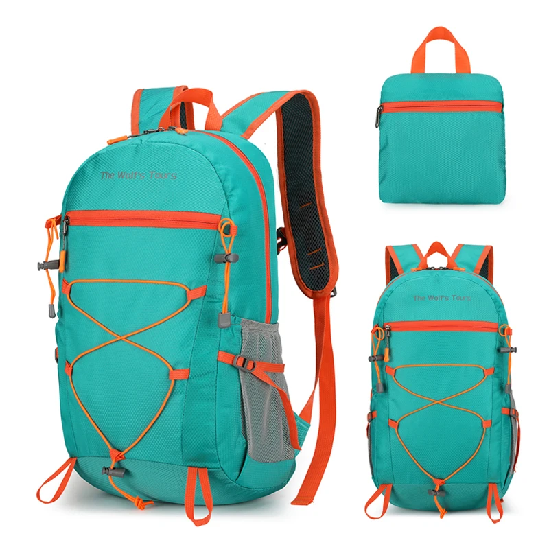 

Outdoor Foldable Climbing Bag Multi-pocket Lightweight Portable Backpack for Hiking Camping Running Fishing Shoulders Bag