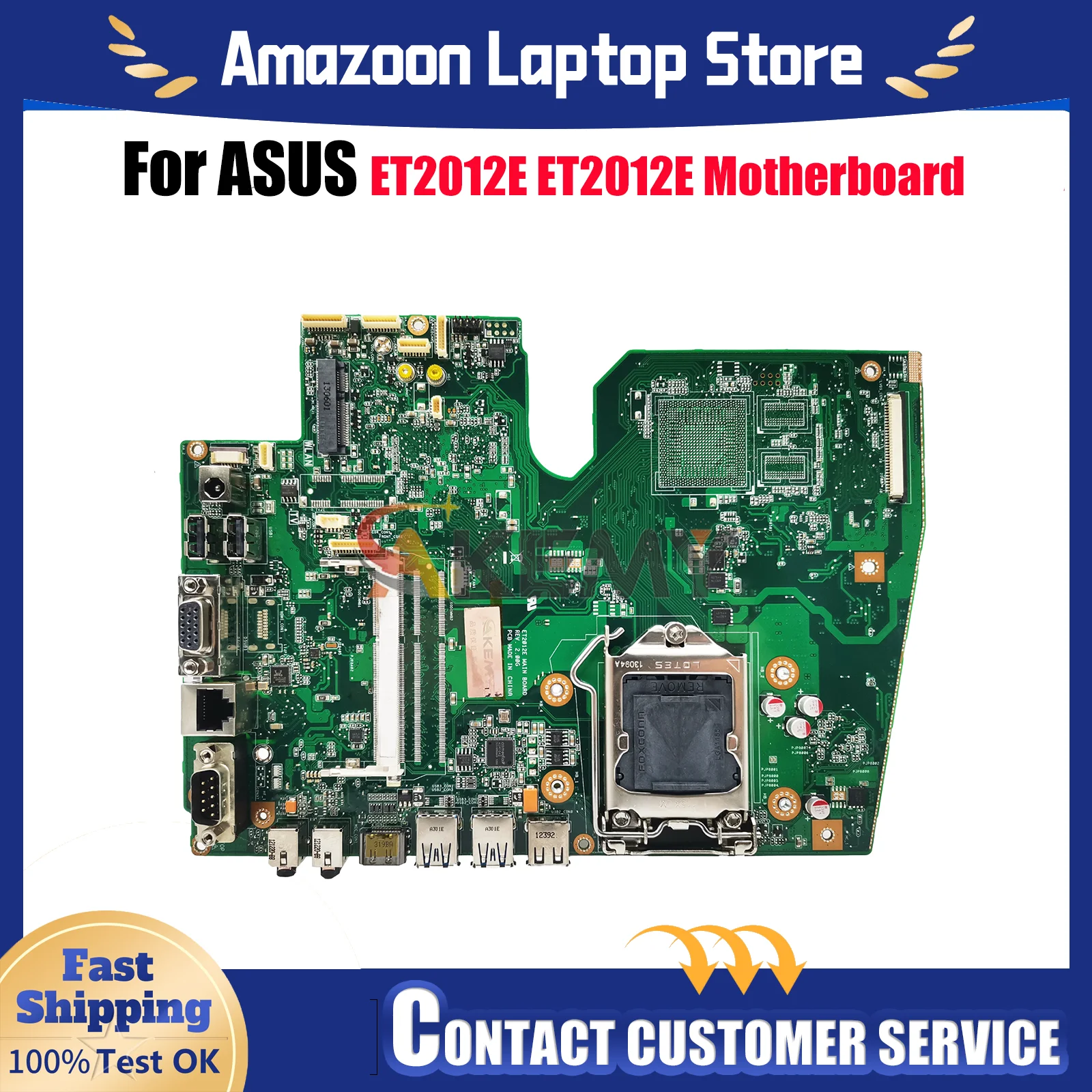 

ET2012E Laptop Motherboard For ASUS AIO ET2012E ET2012 Mainboard This item is in stock 100% tests OK fast shipping High quality