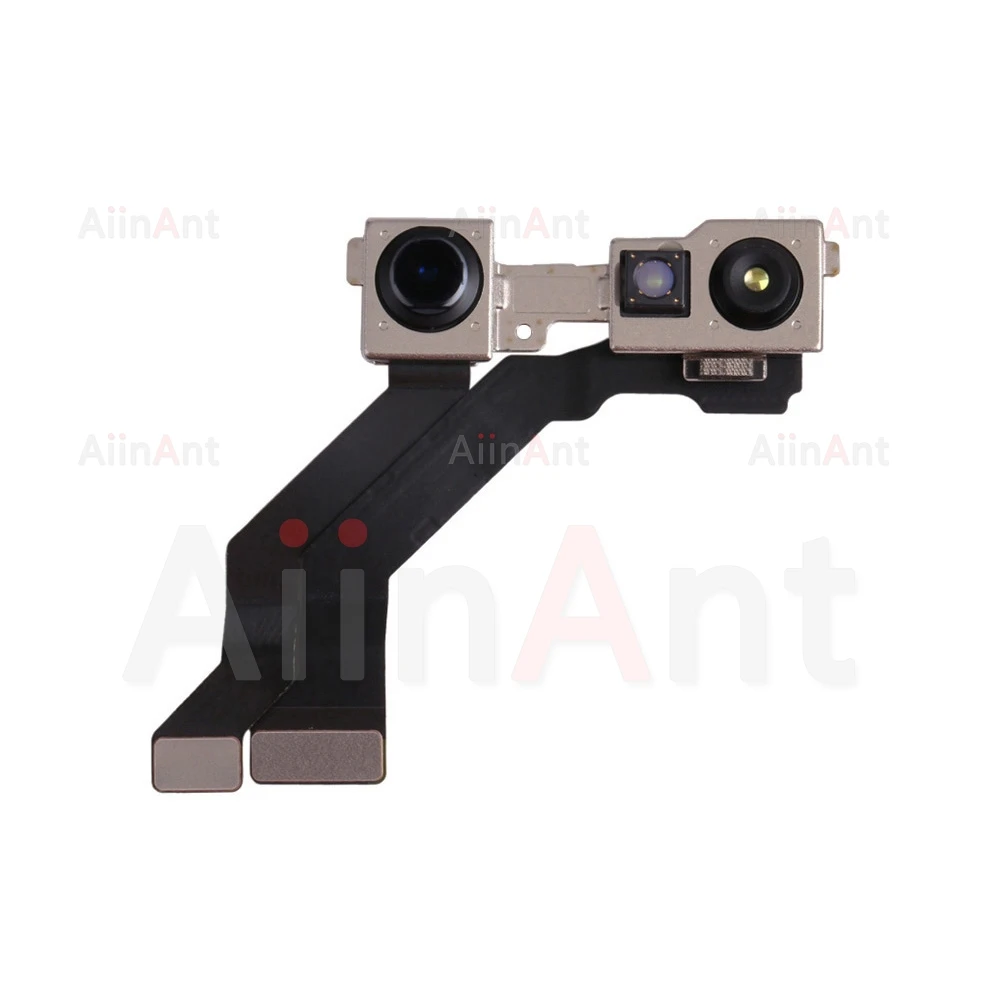 AiinAnt Front Small Proximity Light Sensor Front Camera Flex Cable For iPhone 12 13 14 15 Pro Max Plus mini No Face ID