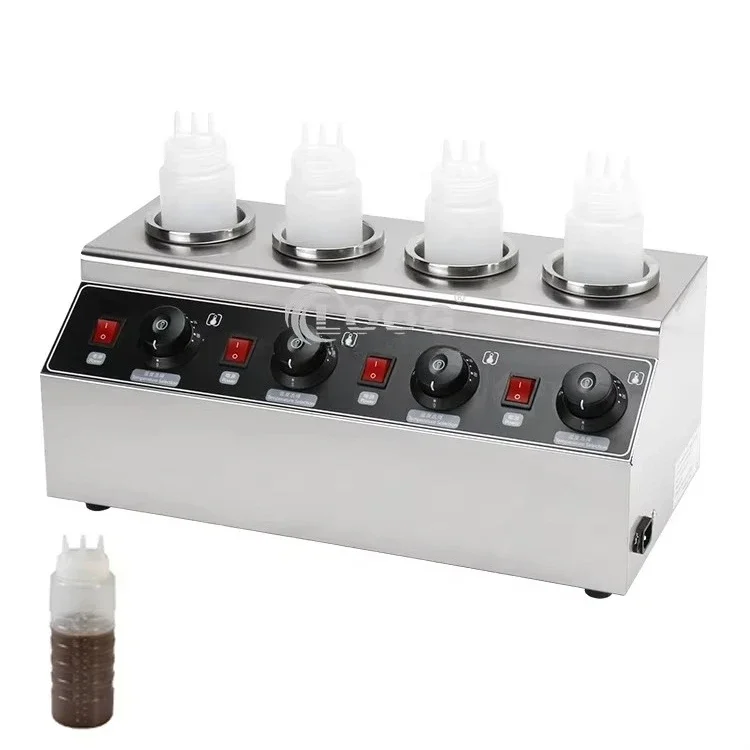 

Certificate Commercial Use Bottle Sauce Warmer Filling Machine Other Snack Machine Electric Cheese Sauce Bottle Warmer