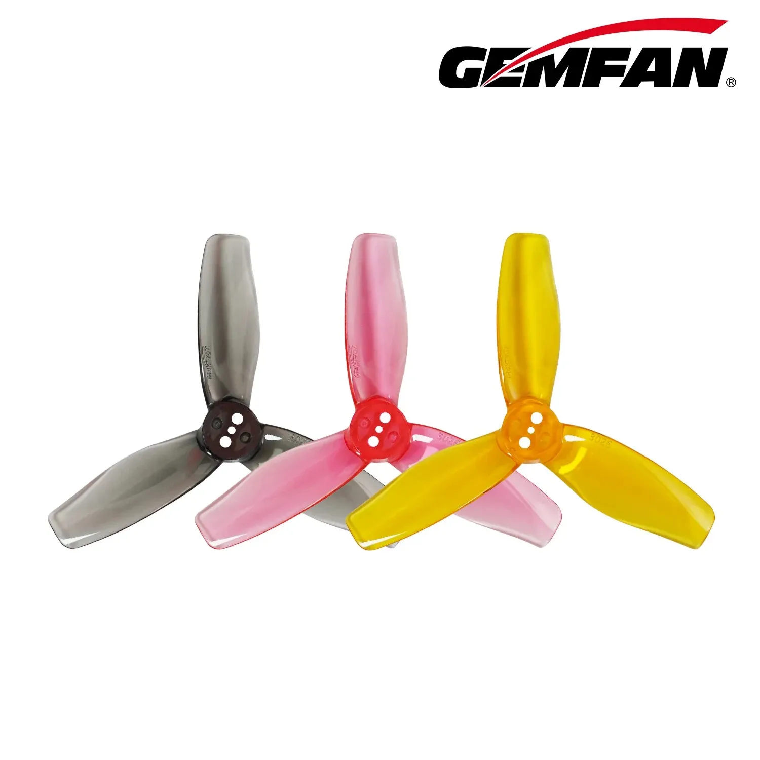 Gemfan 3026-3 3-Zoll 3-Blatt-Propeller 1,8g 1,5mm T-Mount für 1408 Motor Drohne Fußball 220mm FPV Drohne CW CCW – Detail 4
