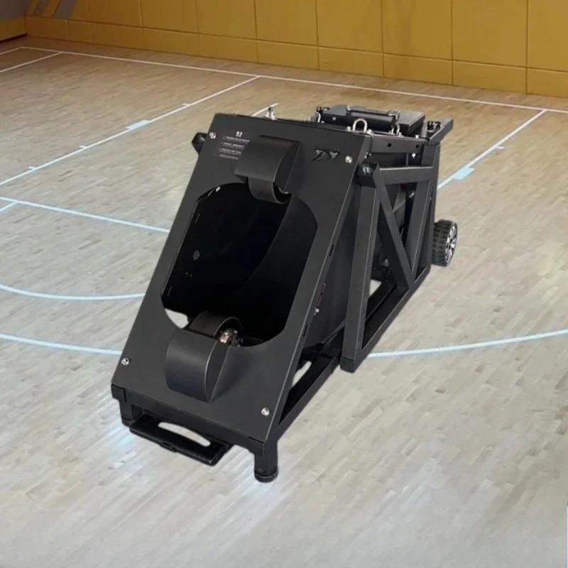 Basketball automatic serve machine, basketball frame shooting machine, two or three points free pick-up ball car portable