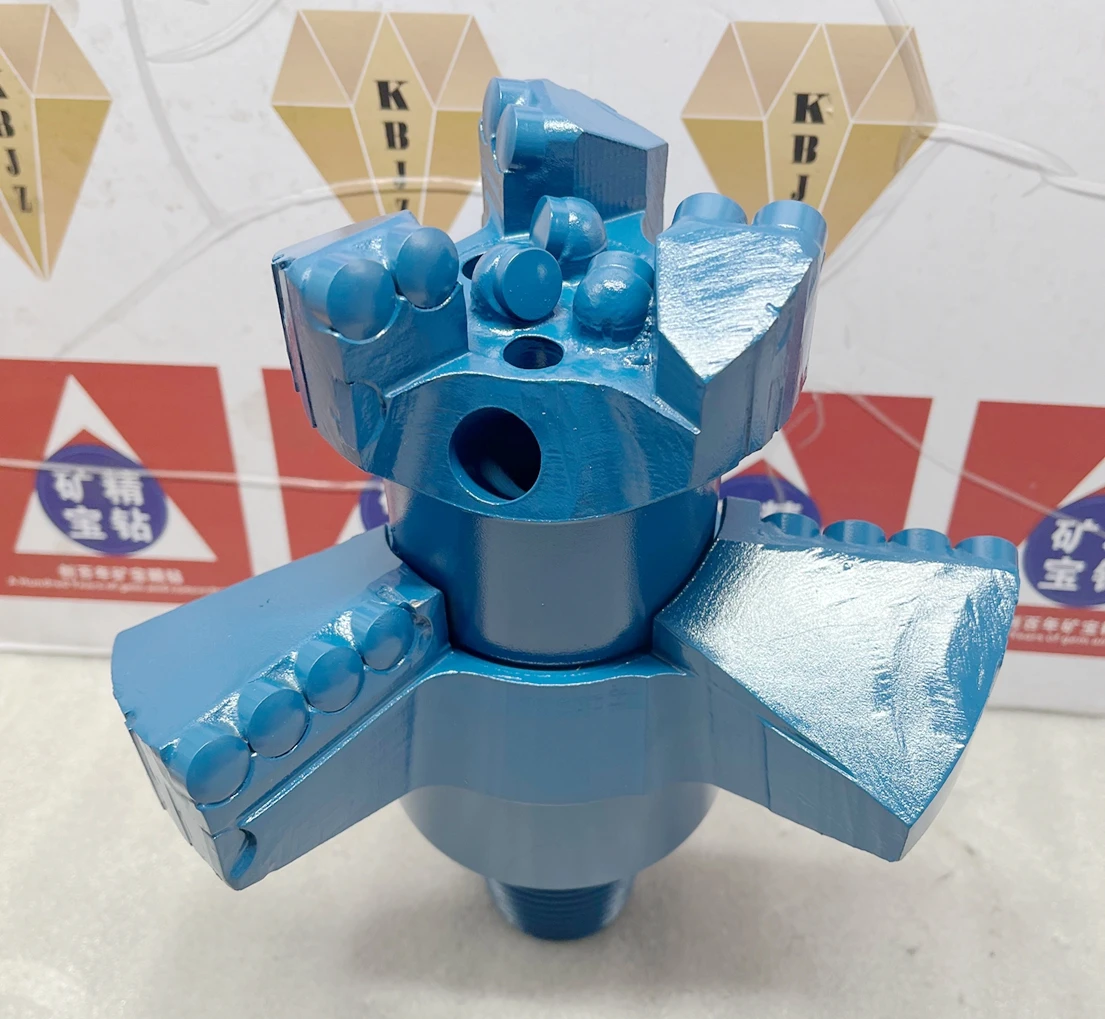 KBJZ Automatic Mining Machine Parts 3 Blades 2 Layer Tower Bit 102/203 Mm Pdc Reaming Drill Bit for Water Well