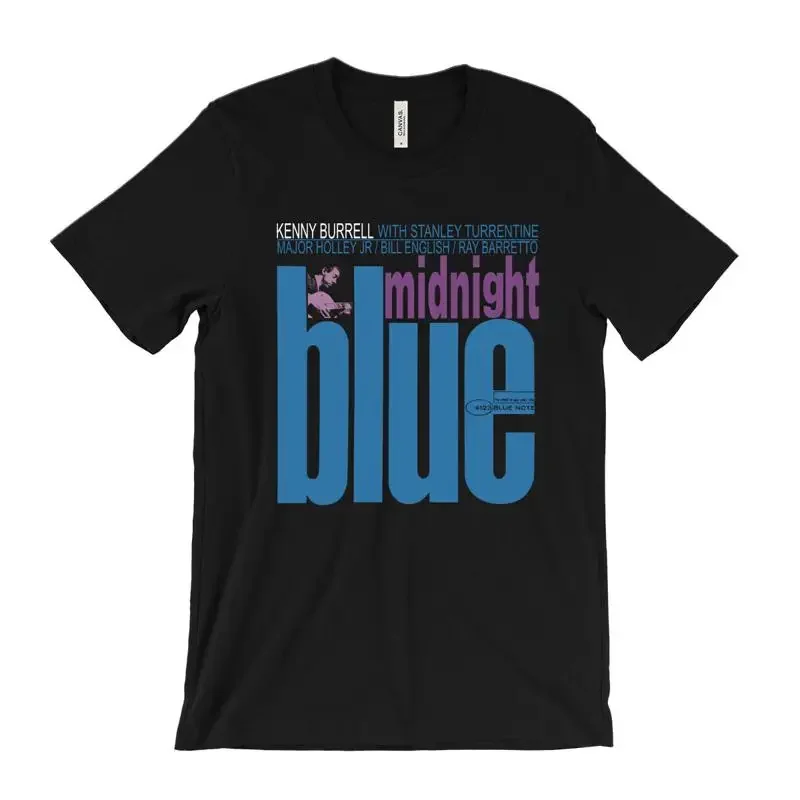 Kenny Burrell T Shirt Midnight Blue Note Jazz LP Cover Art Ray Barretto