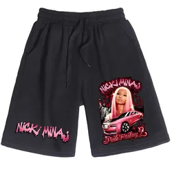 2024 Nicki Minaj Tour Short Pants Man Woman Outdoor Casual Loose Beach Cotton