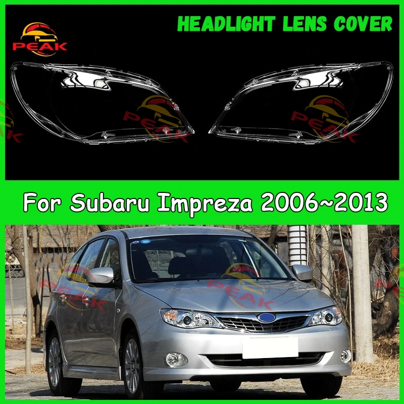 

Для Subaru Impreza 2006-2013 автомобильная фара, крышка, абажур, пылезащитный чехол для фар, автомобильные аксессуары, автозапчасти