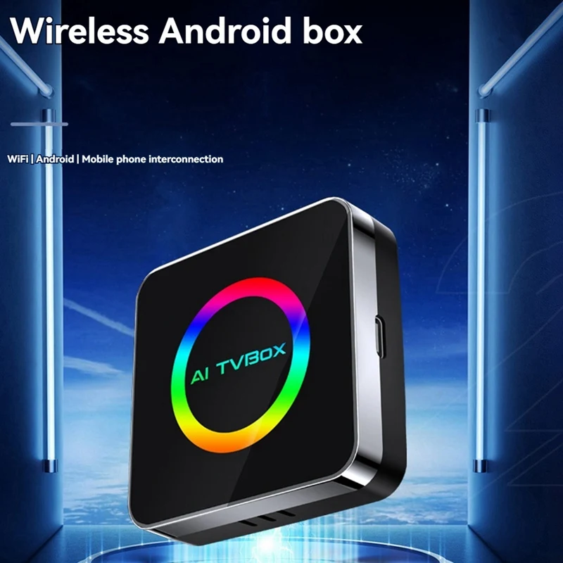 A99E-Android 13 Ai Tvbox Ai Box Carplay WIFI6 Carplay sem fio/Android Auto Carplay para Android Ai Box