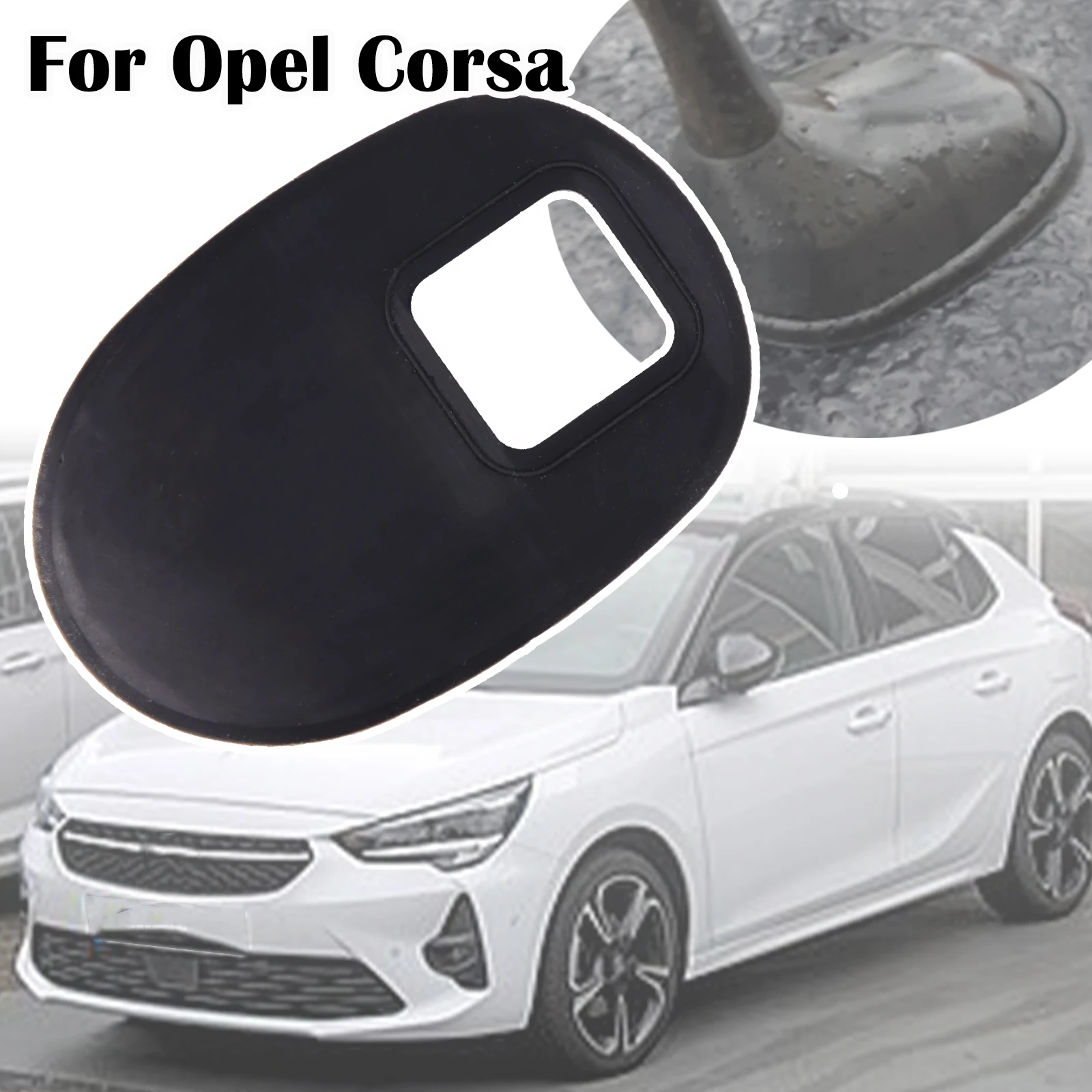 

For Vauxhall Opel Corsa C D Car Roof Mast Aerial Antenna Base Gasket Seal Pad Cover Replacement 2001 2002 2003 2004 2005 - 2013