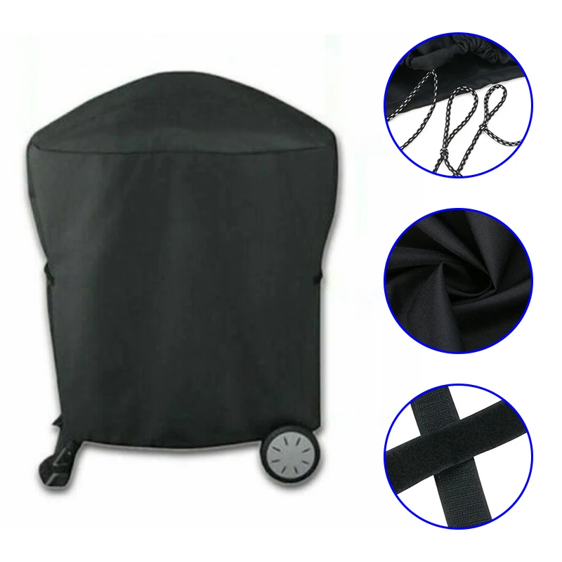 For Weber For Q1000 For Q2000 Grill Cover Dustproof, Waterproof 54*76*69cm Household Power Manual Tool Accessories