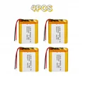 804050-2000mAh  4PCS
