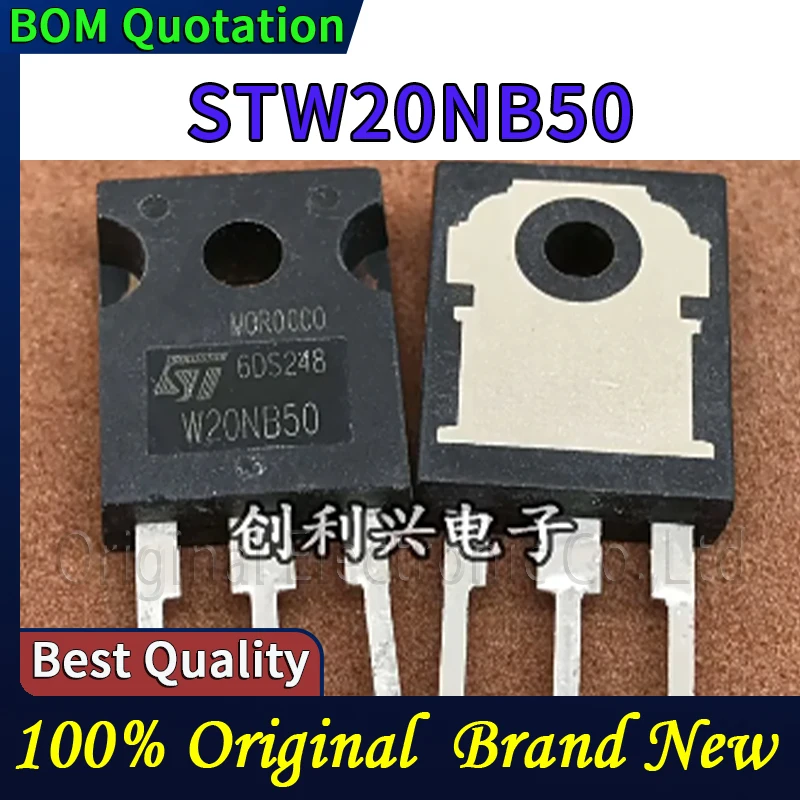 10pcs/lot STW20NB50  Original  In stock High quality