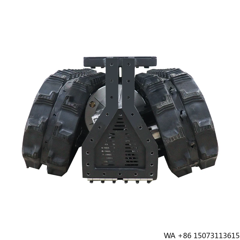 Industrial Sewage Pipeline Inspection Robot Chassis, Cleaning Machine Crawler with  for Pipe Maintenance