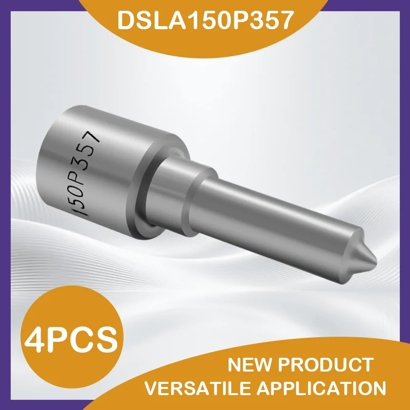 4PCS DSLA150P357 Flat Head White Needle Fuel Injection Nozzle Precision Fuel System Engine Spray Car Repair Parts LF2442