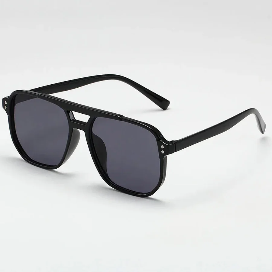 Women\'s Men\'s Square Sunglasses Retro Polygonal Sunglasses Black Retro Fashion Accessories Suitable for Gifts