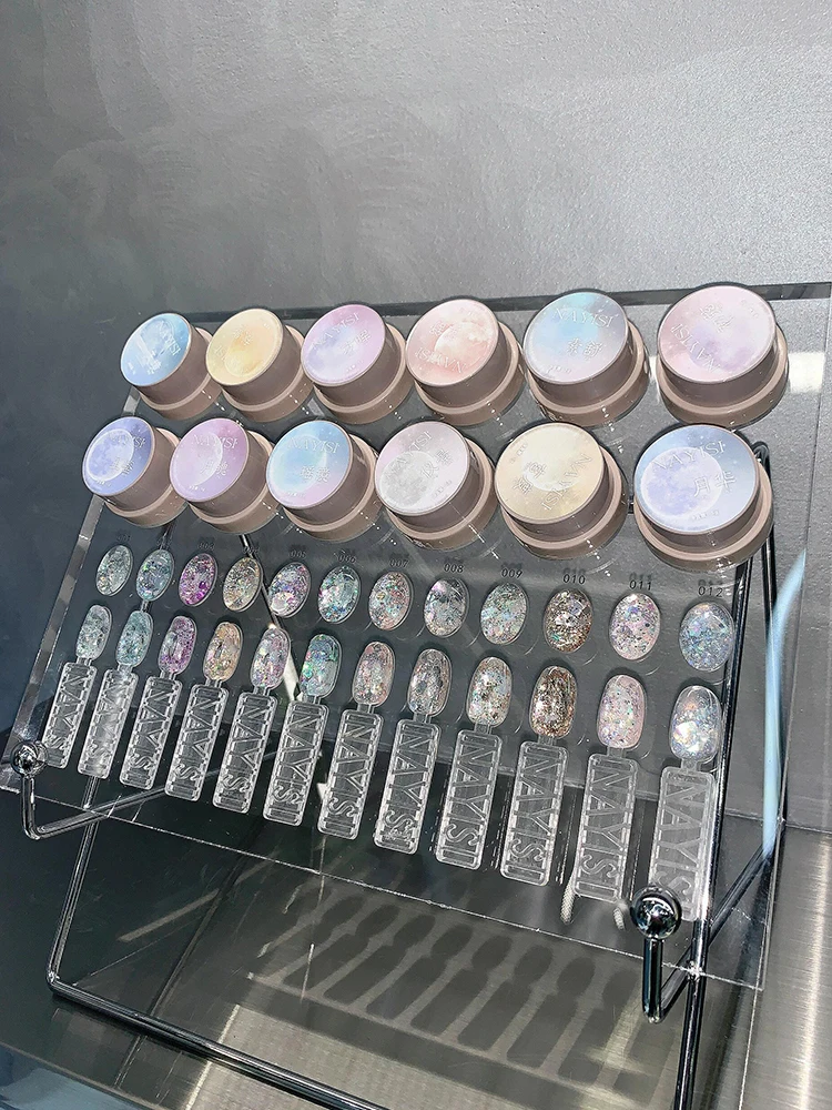 NAYISI-Ensemble de gel à ongles, 60 couleurs, 12 couleurs, pour salon de manucure, nouveau, professionnel, mode, offre spéciale, kit d'art, non toxique, UV, personnalisé, 2024