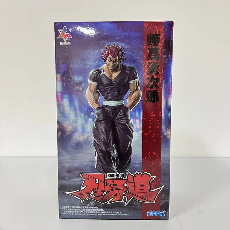SEGA Luminasta Yujiro Hanma Baki-Dou Anime Figure Prize Figure Character Collectible Model Gift For Fans With Original Color Box
