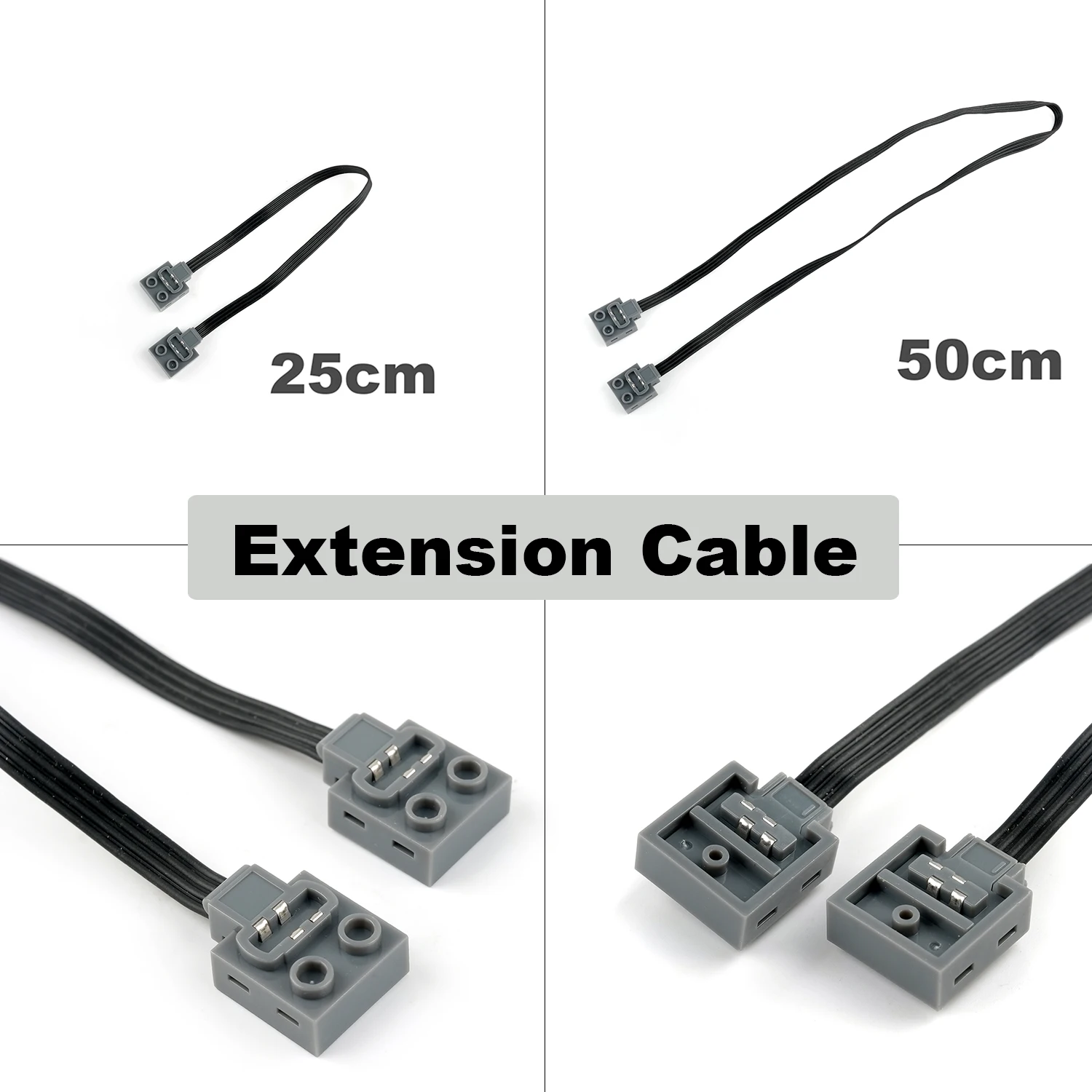Kit de blocs de construction électroniques techniques MOC avec fonctions d'alimentation RC pour les projets de voiture de bricolage créatifs compatibles avec la série 8883