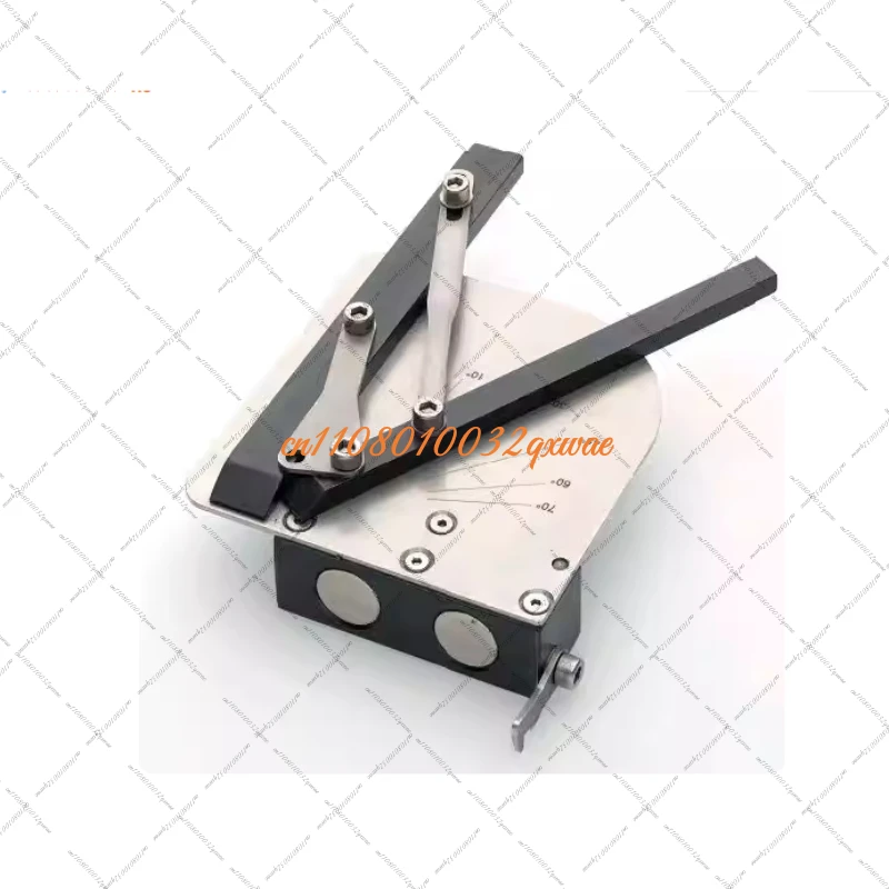Auxiliary Tool for Sheet Metal Bending Press Brake Front Support Magnetic Angle Positioning Artifact
